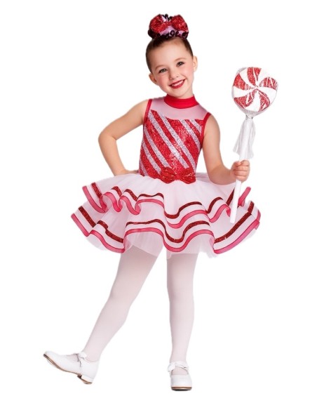 Costume de danseuse Candy Caramelo Nouveau - de haute qualité, parfait pour le carnaval, les fêtes à thème et les événements spé